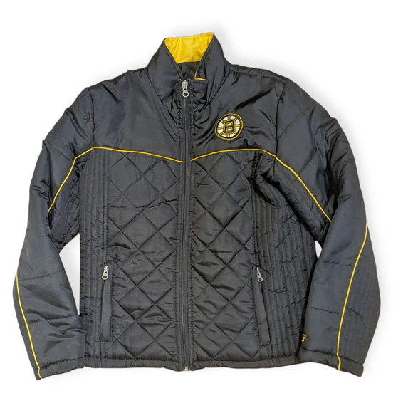 NHL Jackets & Blazers - Boston Bruins NHL Quilted Puffer Jacket Women's Small